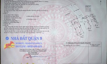 Pháp lý sổ hồng nhà vườn Ba Son